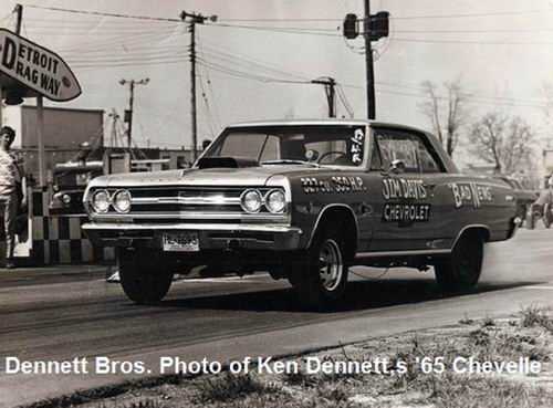 Detroit Dragway - 1965-Detroit-Dragway-Bad-News-With-The-427Ci